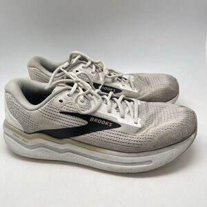 Brooks Sneakers Mens 13 D Ghost Max 2 1104311D125 White Running Gym Shoes